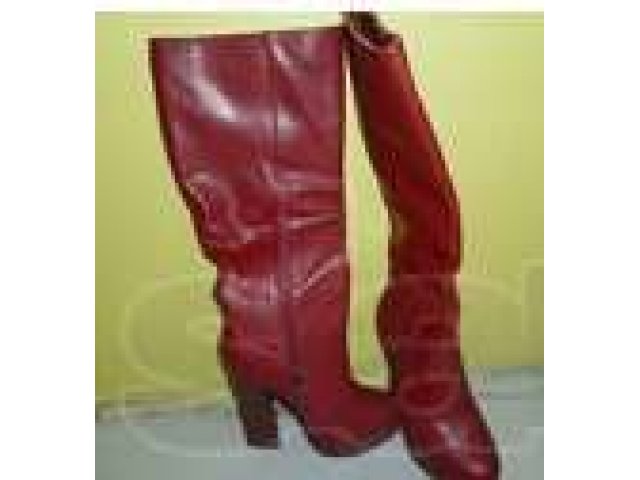 Продам новые красные сапоги Lamania в городе Асбест, фото 1, Женская обувь