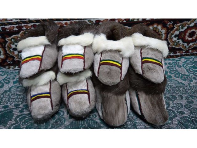 тапки из оленя в городе Воркута, фото 1, Женская обувь