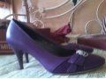 Фиолетовые кожаные туфли 36р в городе Вологда, фото 1, Вологодская область