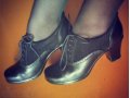 Кожаные ботинки на каблуке в городе Смоленск, фото 3, Женская обувь