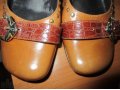 Продам красивые коричневые туфли из натур. кожи с ремешком из в городе Усолье-Сибирское, фото 2, стоимость: 500 руб.