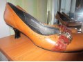 Продам красивые коричневые туфли из натур. кожи с ремешком из в городе Усолье-Сибирское, фото 4, Иркутская область