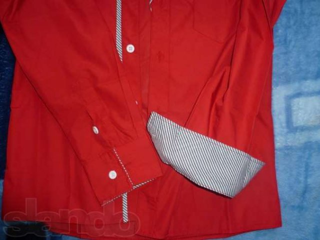 Продам новую рубашку красного цвета в городе Магнитогорск, фото 3, стоимость: 500 руб.