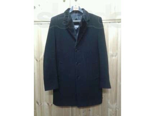 Пальто черное мужское (новое) в городе Черкесск, фото 1, стоимость: 3 000 руб.