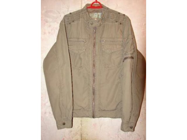 Продам куртку мужскую, цвета хаки «SANTORYO» в стиле милитари в городе Находка, фото 1, Мужская одежда