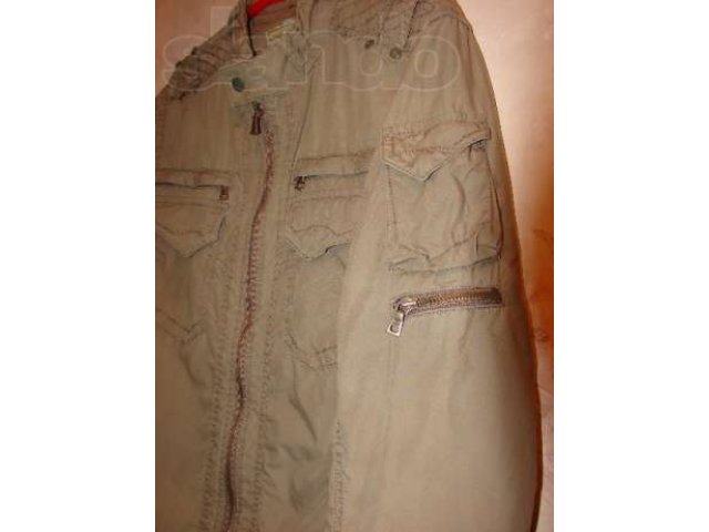 Продам куртку мужскую, цвета хаки «SANTORYO» в стиле милитари в городе Находка, фото 6, стоимость: 1 000 руб.