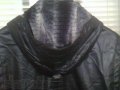 Новая кожаная куртка с капюшоном в городе Химки, фото 2, стоимость: 8 000 руб.