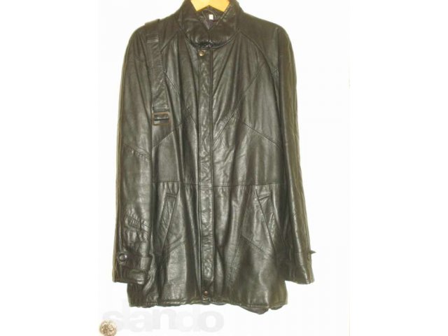 Куртка кожаная в городе Мурманск, фото 1, стоимость: 3 000 руб.