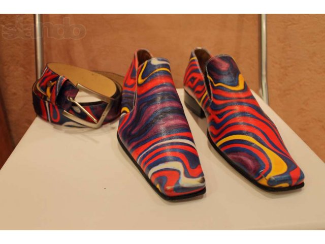 Разноцветные туфли в городе Мурманск, фото 2, Мужская обувь