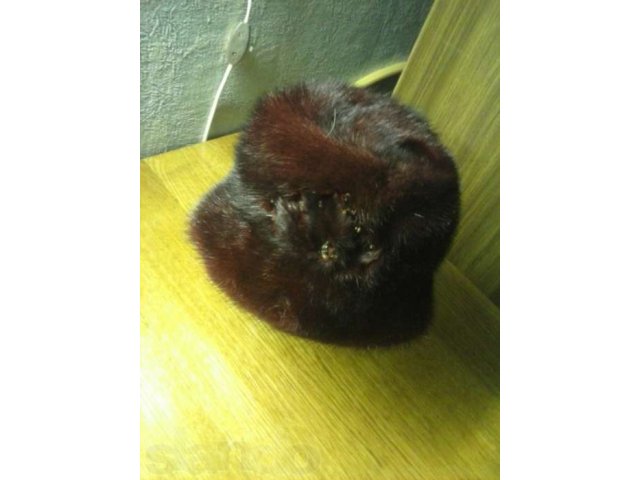 Продается натуральная норковая зимняя шапка. в городе Воркута, фото 2, стоимость: 2 500 руб.