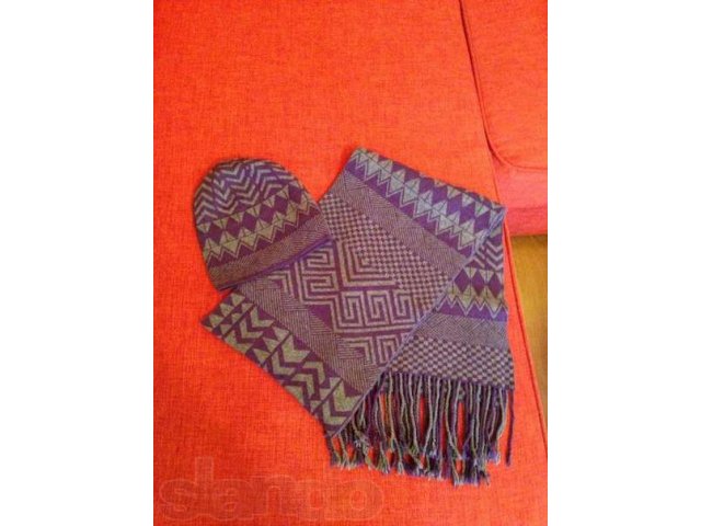 Набор шарф и шапочка в городе Тверь, фото 1, стоимость: 1 100 руб.