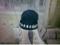 продам шляпку из натурльного замша с отделкой из нерпы в городе Новокузнецк, фото 1, Кемеровская область
