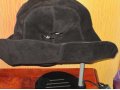 Элитная эксклюзивная итальянская замшевая шляпа в городе Оренбург, фото 1, Оренбургская область