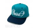 Кепка snapback  Saint P  голубая с фиолетовым в городе Санкт-Петербург, фото 1, Ленинградская область