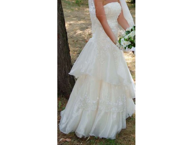 Свадебное платье в городе Рязань, фото 3, стоимость: 10 000 руб.