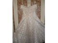 Свадебное платье в городе Мурманск, фото 2, стоимость: 5 500 руб.