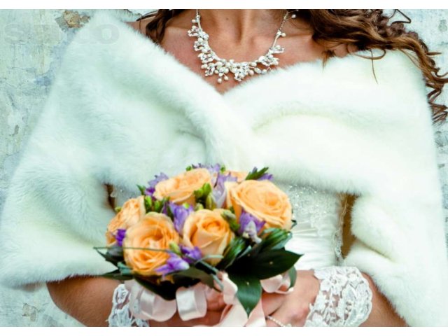 Накидка на свадебное платье в городе Мурманск, фото 3, Свадебные аксессуары
