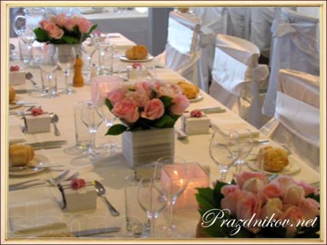 Оформление свадебного торжества цветами и декор.элементами в городе Пермь, фото 3, стоимость: 1 000 руб.