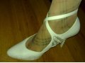 Продам свадебные туфли новые нат. кожа стразы,сеточка в городе Краснокамск, фото 1, Пермский край
