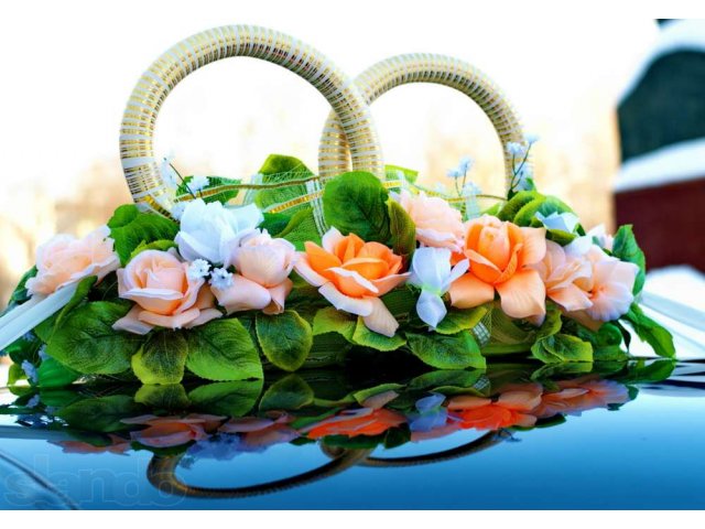 Свадебные кольца на авто в городе Вышний Волочек, фото 1, стоимость: 850 руб.