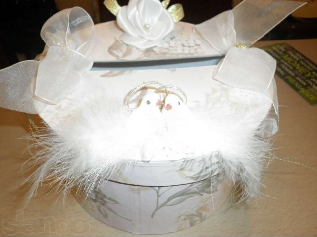 Продам сундучок для денюжек в городе Саратов, фото 1, Свадебные аксессуары