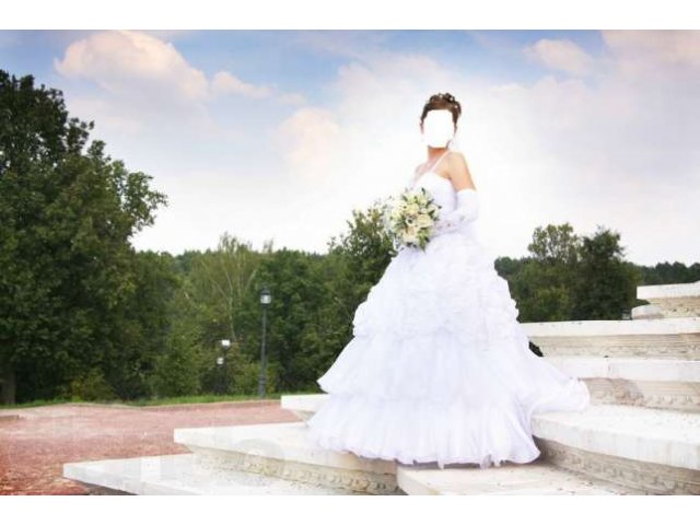 Продам дешево красивое свадебное платье в городе Климовск, фото 1, Московская область