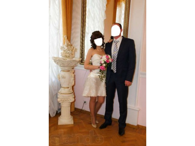 Продам свадебное платье в городе Тамбов, фото 2, стоимость: 6 500 руб.