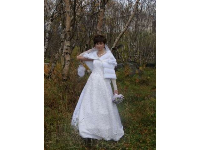 Продам свадебное платье в городе Мурманск, фото 3, Мурманская область