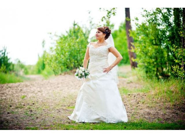Продаем свадебное платье цвета шампань р 46-48 в городе Северодвинск, фото 1, стоимость: 7 000 руб.