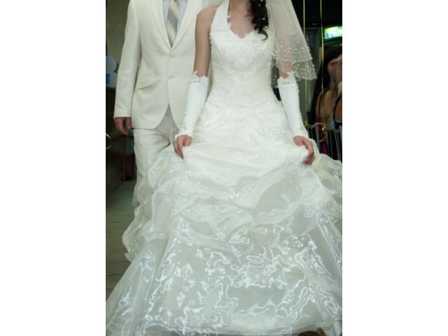 Продам красивое свадебное платье в городе Черногорск, фото 6, Хакасия