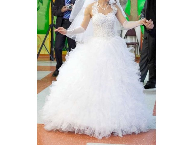 Шикарное свадебное платье в городе Мценск, фото 1, Орловская область