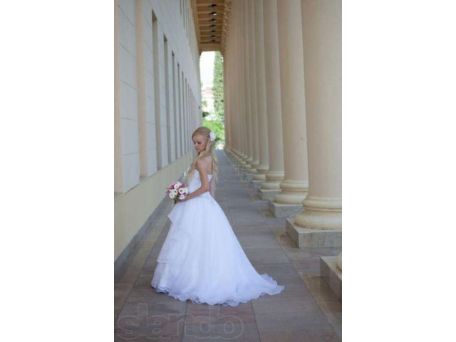 Продаю пышное свадебное платье!Стиль-принцесса! в городе Краснодар, фото 1, стоимость: 14 500 руб.