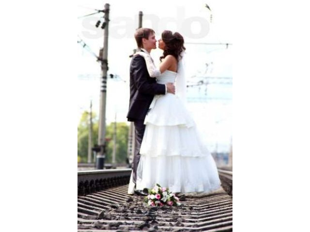 Красивейшее свадебное платье! в городе Новоалтайск, фото 2, Свадебные платья