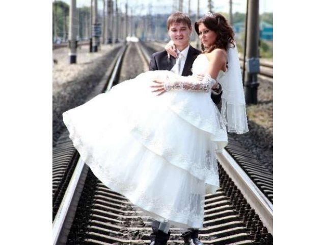 Красивейшее свадебное платье! в городе Новоалтайск, фото 5, Свадебные платья