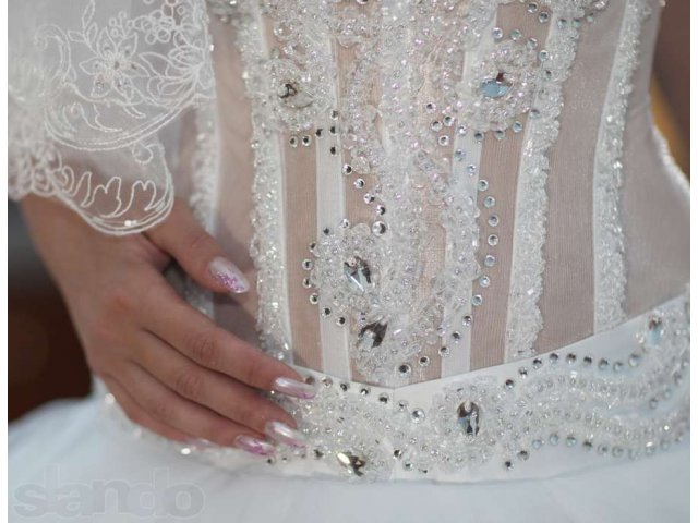 Продам красивое свадебное платье в городе Балахна, фото 1, стоимость: 13 500 руб.