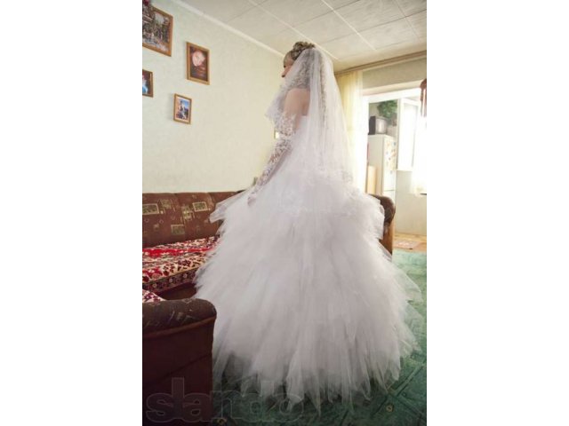 Свадебное платье в хорошем состоянии! в городе Геленджик, фото 6, стоимость: 9 000 руб.