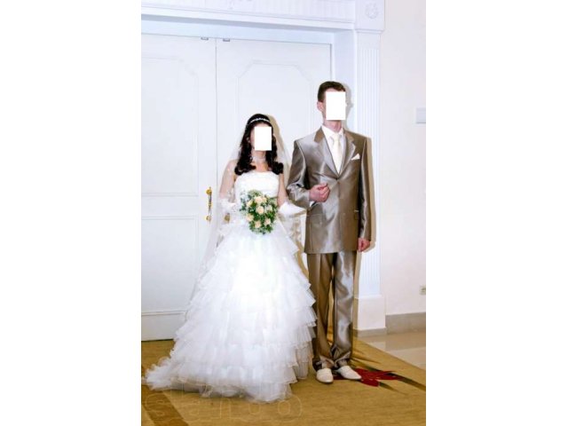 Сказочно красивое свадебное платье в городе Долгопрудный, фото 3, стоимость: 8 000 руб.