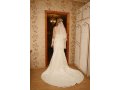 Продам шикарное итальянкое свадебное платье р-р 44-48,цвет айвори. в городе Курск, фото 1, Курская область