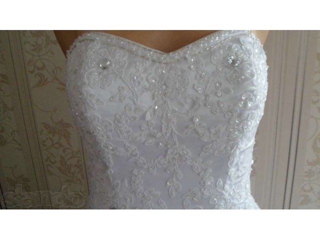 Продам новое белое свадебное платье в городе Новокузнецк, фото 5, Кемеровская область