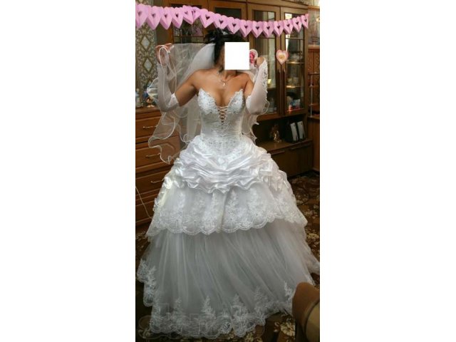 Красивое свадебное платье в городе Вольск, фото 2, Свадебные платья