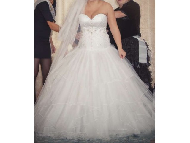 Срочно продаю свадебное платье 12т.р.торг! в городе Тихорецк, фото 4, стоимость: 12 000 руб.