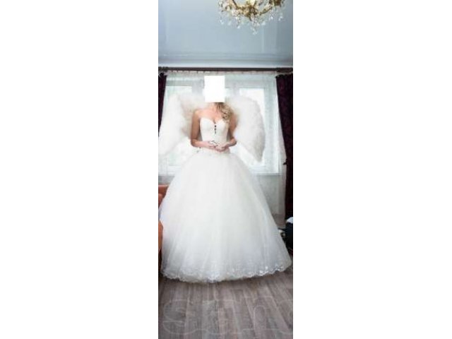Продается свадебное платье + двусторонняя накидка в городе Балашиха, фото 1, Московская область