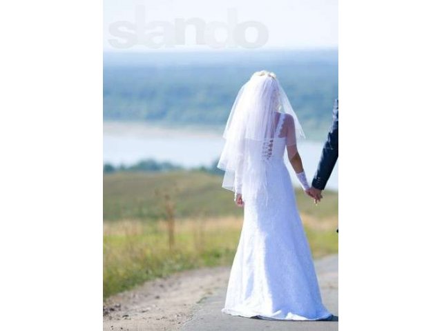 Продаю изящное свадебное платье со шлейфом в городе Богородск, фото 4, стоимость: 10 000 руб.