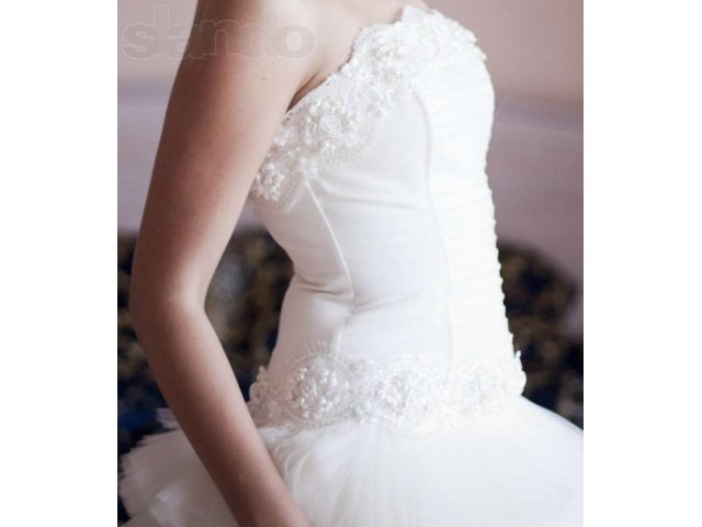 Красивое свадебное платье! размер 42-46 в городе Тюмень, фото 2, Свадебные платья