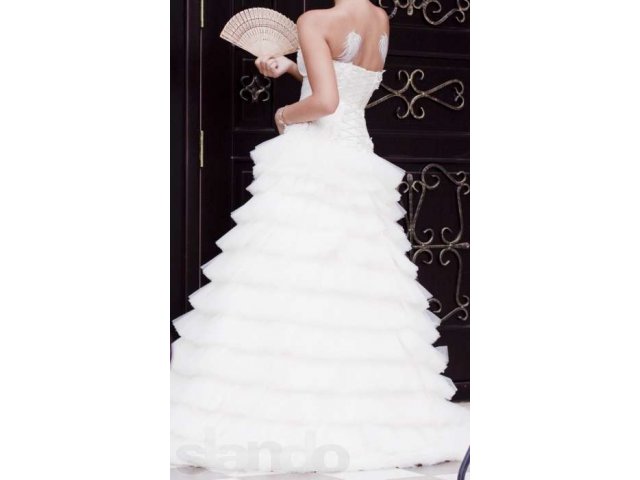 Красивое свадебное платье! размер 42-46 в городе Тюмень, фото 4, стоимость: 9 000 руб.