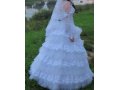 Продам свадебное платье.(перчатки,диадема,колье)Размер 44-46. в городе Кострома, фото 3, Свадебные платья