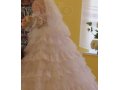 Продам свадебное платье.(перчатки,диадема,колье)Размер 44-46. в городе Кострома, фото 4, Костромская область
