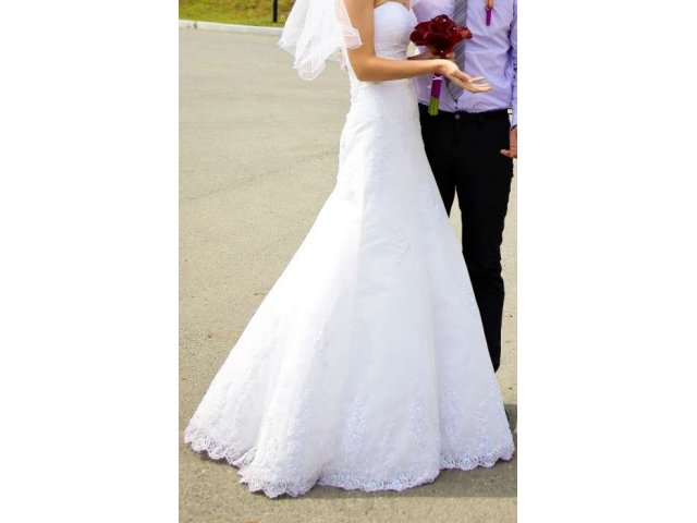 Продается свадебное платье в городе Находка, фото 4, стоимость: 4 500 руб.