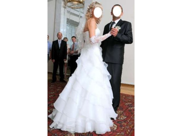 Дизайнерское свадебное платье от Натальи Романовой в городе Волгоград, фото 4, стоимость: 16 000 руб.
