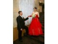 Продам свадебное платье алого цвета в городе Тула, фото 1, Тульская область